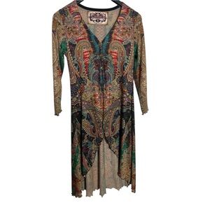 Amma Long Line Duster/Cover up Size S